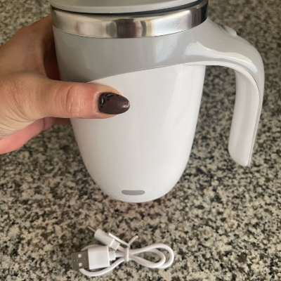 Automatisk självrörande mugg - Uppladdningsbar – För kaffe, te, proteinshakes och milkshakes