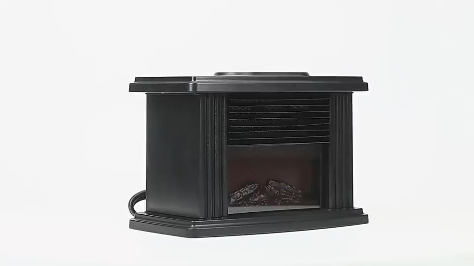 European Style Electric Fireplace Heater LED Flame